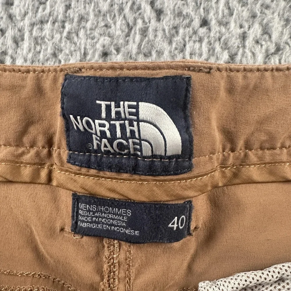 The North Face Sprag 5 Pocket Pants Mens 40‎ Brown Nylon Stretch Lightweight